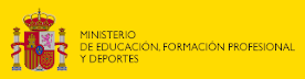 Ministerio de Educación y Formación Profesional